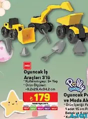 MGS OYUNCAK İŞ ARAÇLARI 3'LÜ